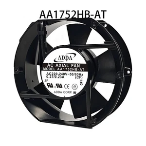 AA1752HB-AT ADDA AC 220/240V 0.27/0.23A 172*150*51mm 2-Pin Electric Cabinet Fan - Picture 1 of 3