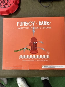 Funboy x Bark "Harry The Hydrant's Revenge" Inflatable Sprinkler 21" x 37" NEW! - Picture 1 of 1
