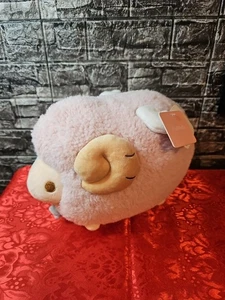 Fluff Nest Puff Pals Melon The Pink Sheep 13” NWT RARE RETIRED - Picture 1 of 10