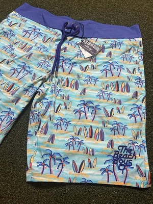 Vilebrequin The Beach Boys Men’s Swim Trunks XXL Blue AOP $395 MSRP Rare Summer - Image 1 of 4