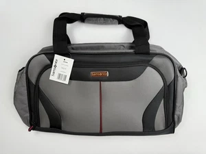 NWT Samsonite Uintah Boarding Bag Travel Carry On Charcoal Gray Black 19" Wide - Picture 1 of 13