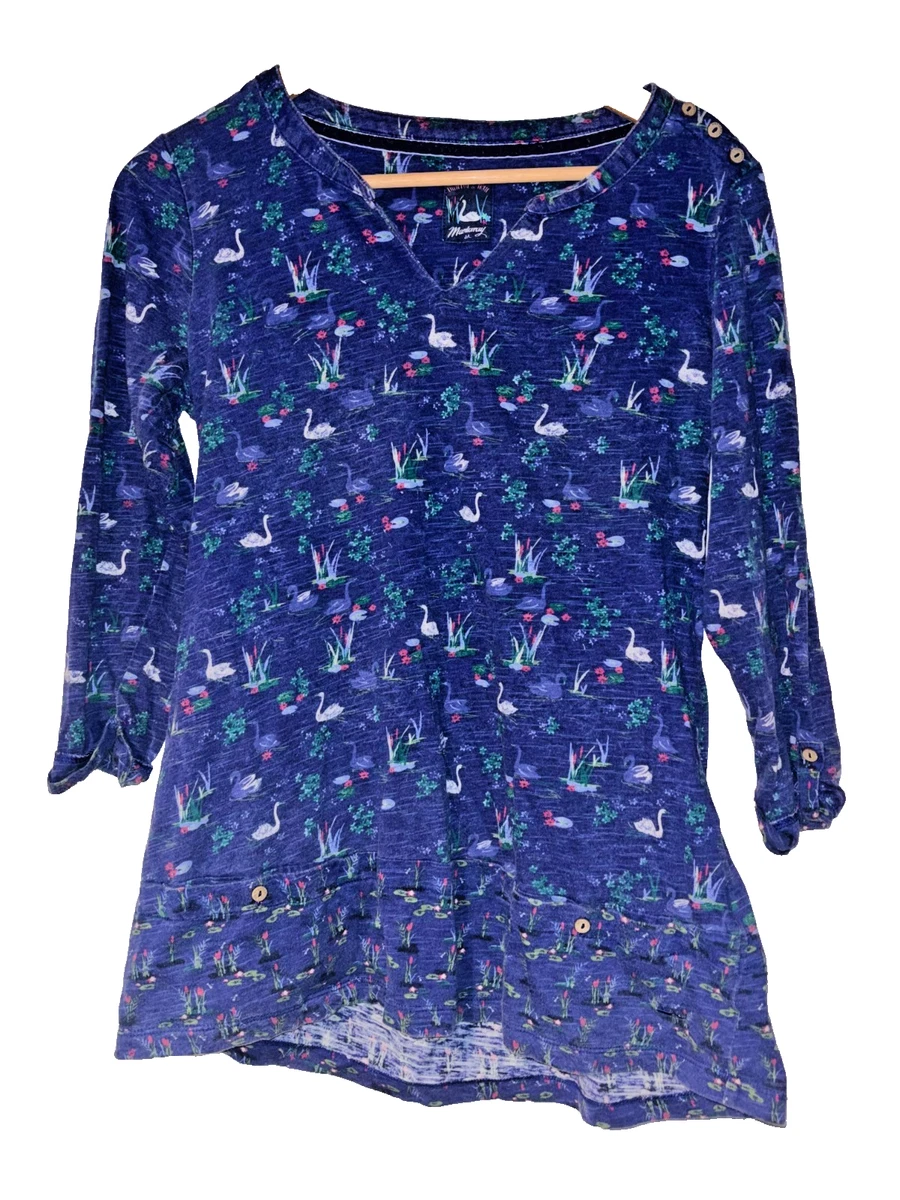 Rae Organic Cotton V Neck Top In PINK MULTI | White Stuff - Foto 6