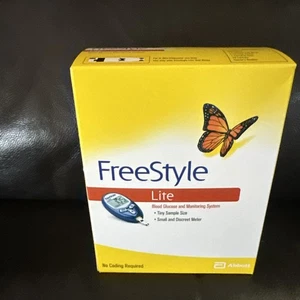 Freestyle Lite Diabetes Blood Monitoring Meter NEW Exp. 8-31-2029 - Picture 1 of 4