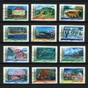 France - Used Complete Set 2012 Oveseas Territories (4127-38) - Picture 1 of 1