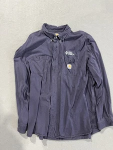 Camicie Fr usate XXL 2 Carhartt, 1 Baluardo, 1 Lapco blu scuro look@foto - Foto 1 di 16