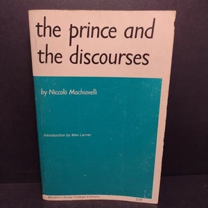 THE PRINCE AND THE DISCOURSES By Niccolo Machiavelli 1950 Modern Library Edition - Picture 1 of 18