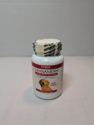 Extracto de arándano bioactivo Nutramax Crananidin 75 comprimidos masticables para perros Foto 1 de 4