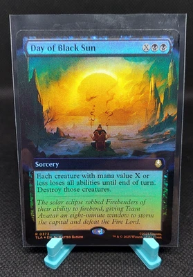 Day of Black Sun R0373 Foil Extended Art MTG Avatar: the Last Airbender - Image 1 of 2