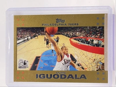 ANDRE IGUODALA 2008-09 TOPPS 50TH 篮球金 76ERS / 2007 Q1454 — 第 1/2 张图片