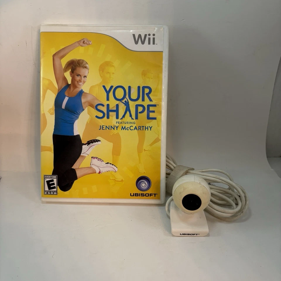 Ubisoft USB Camera For Nintendo Wii (WC04) With Your Shape Game Jenny McCarthy - Image 1 of 4