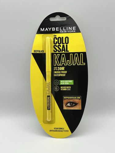 Maybelline New York The Colossal Kajal Eyeliner Pencil, 0.35g, Black (Pack of 1)