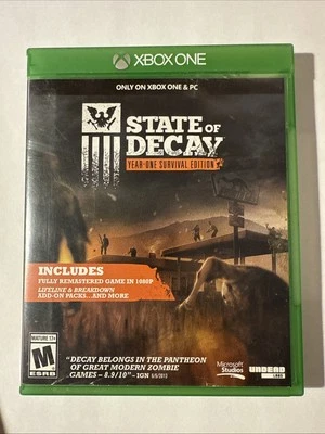 State of Decay Year-One Survival Edition  (Microsoft Xbox One) Complete w/ Case - Image 1 of 4