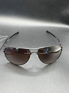 Lentes polarizadas Oakley Plaintiff negro mate OO negro iridio OO4057-07 - Imagen 1 de 11