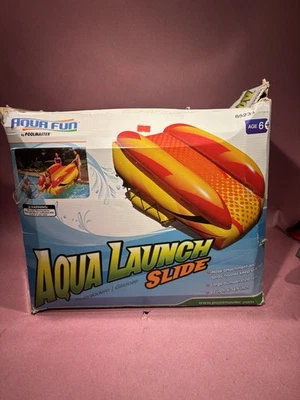 Poolmaster Aqua Launch 充气游泳池滑梯 #86233 — 第 1/3 张图片
