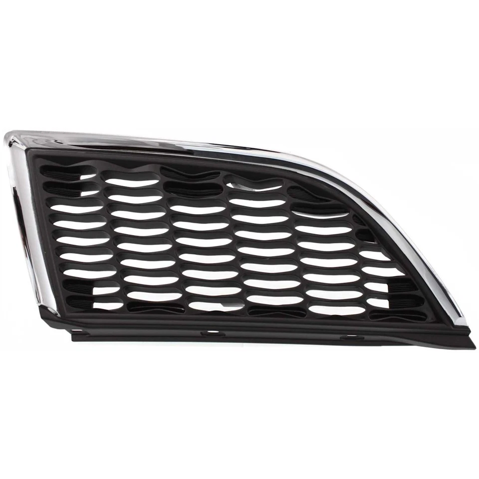 Grille For 2004-2006 Mitsubishi Galant Right Chrome Shell w/ Gray Insert Plastic - Image 1 of 4