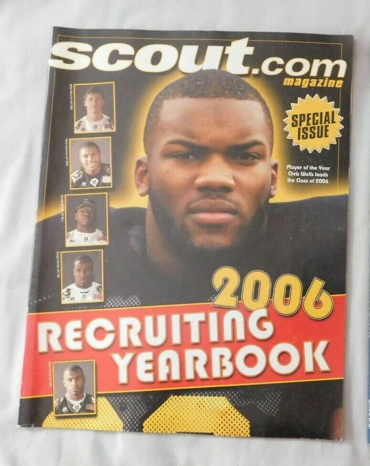 Revista 2006 SCOUT.Com Chris Beanie Wells  - Imagem 1 de 1