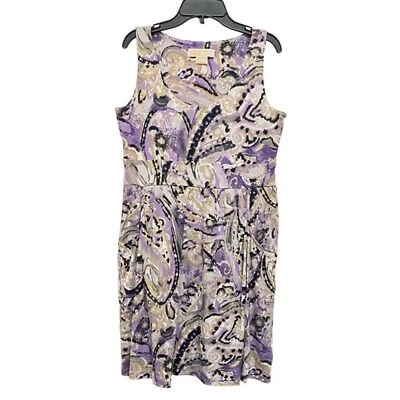 MICHAEL Michael Kors Women's S | P Sleeveless Pockets Paisley Mini Dress - Image 1 of 4