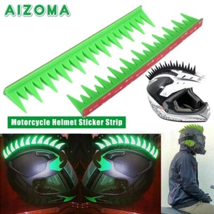 Soft Rubber Snowboarding Skiing Dirtbike atv Helmet Uneven Style Mohawks Helmets - Picture 1 of 12