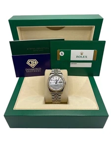 Rolex Datejust 116234 2014 factory mother of pearl dial with box and papers. - Picture 1 of 6