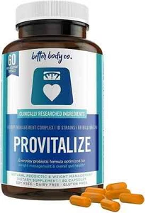 PROVITALIZE Probiotic Menopause Supplement Natural Weight Management 60 Capsules - Picture 1 of 7