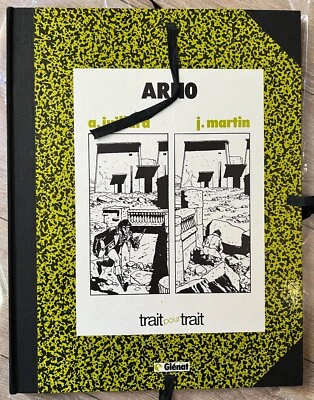 Dédicace BD JUILLARD TL ARNO Coll Trait pour Trait Ed GLENAT Parfait état - Photo 1/4