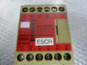 UNIDAD DE RELÉ OMRON SAFTY G9SA-501 G9SA501 G9SA 24VAC/DC (23950) - Imagen 1 de 10