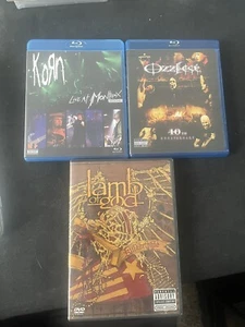 Lot Of 3 Concerts Korn,Ozzfest,Lamb Of God - Picture 1 of 8