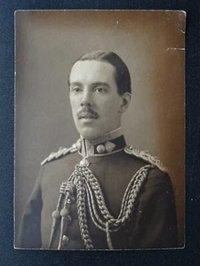 Original Military Photo Portrait 4th HUSSARS OFFICER / SOLDIER (5) c1902 - Picture 1 of 2