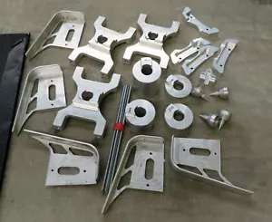 MYRTLE WEST MOTORCYCLE PARTS CHAIN GUARD, CALIPER BRACKETS AUMINUM - Foto 1 di 12