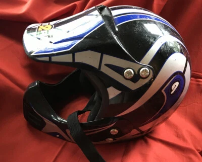 M2R Motor Cross Helmet Off Road Dirt Bike Riding Style # 704 Medium 2005 - Image 1 of 4