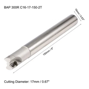 1x BAP300R C16-17-150 Soporte de fresa de extremo indexable de 17 mm para APMT1135 - Imagen 1 de 3