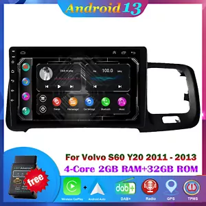 für Volvo S60 V60 2011-2013 DAB+ Autoradio Navigation BT kabellos Android Auto - Bild 1 von 23