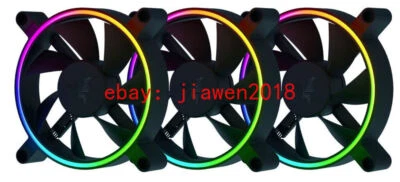 Razer Kunai Chroma 120mm 2200RPM Max ARGB and PWM Hydraulic Case Fans (3 Fans) - Image 1 of 4