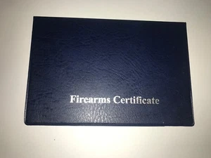 A SINGLE BLUE/SIL -- CERTIFICADO DE ARMAS DE FUEGO / TITULAR DE LICENCIA / BILLETERA - SGC / FAC - Imagen 1 de 1