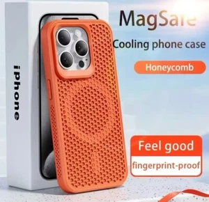 Cooling Heat Dissipation Magsafe Magnetic Phone Case For iPhone Series Hard Back - Picture 1 of 15