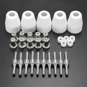 30Pcs Air Plasma Cutter Consumables Extend Tips For PT-31 LG-40 Torch CUT-40 50 - Picture 1 of 8