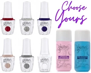 Cuidado de uñas Gelish - Removedor/limpiador artificial de uñas esmalte de gel - ELIGE EL TUYO - Imagen 1 de 12