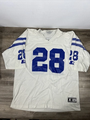 Vintage 1995 Starter Marshall Faulk Indianapolis Colts Mens 52 XLarge Jersey #28 Cover