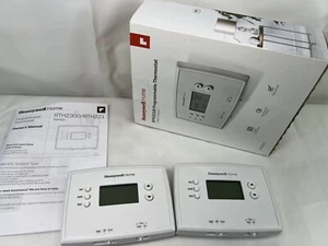 2 Of Honeywell Home Programmable Thermostat RTH221B & RTH2300B Tested - Picture 1 of 9