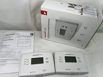 2 Of Honeywell Home Programmable Thermostat RTH221B & RTH2300B Tested - Image 1 of 4