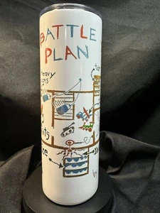 Kevin McCallisterd The Battle Plan 20 Oz Tumbler - Picture 1 of 5