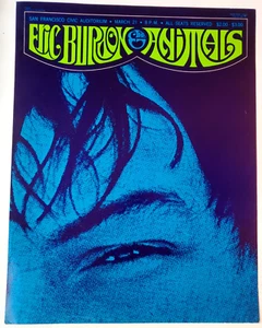 Near MINT Eric Burdon & The Animals 1967 Original 1st Printing AOR 2.235 Poster - Picture 1 of 8