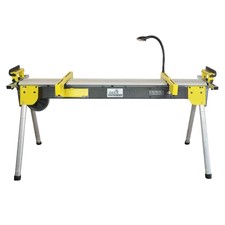 Big Horn 14110 Miter Saw Stand Work Station w/4 Electrical Outlets