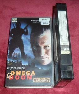 Omega Doom VHS PAL 97 PORTUGAL SCI-FI Rutger Hauer ENG Language Post-Apocalyptic - Picture 1 of 1