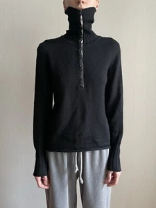 Burberry Jumper Sweater Women’s Size M Nova Check Made In Italy 100% Merino Wool - Picture 1 of 10