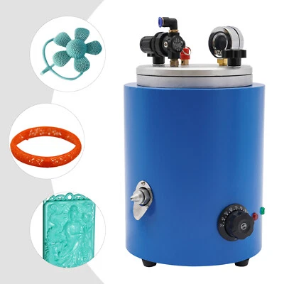 350W Wax Injector Wax molding machine Wax Casting Machine Jewelry Tool Round - Image 1 of 4