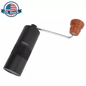 Molinillo de granos de café manual acero inoxidable rebabas cónicas capacidad ajustable 25 g - Imagen 1 de 10