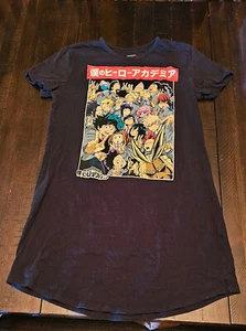 My Hero Academia Funimation schwarz kurzärmeliges grafisches T-Shirt klein Anime Manga - Bild 1 von 4
