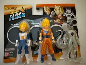 Dragon Ball Super Series Saiyan Vegeta, Goku, Frieza 4” Action Figure Set - Picture 1 of 3