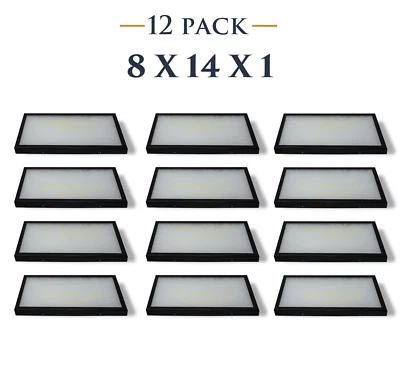 12 Pack of 8 x 14 x 1 Riker Display Cases Boxes for Collectibles Jewelry & More - Image 1 of 3